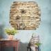 This is rustic Dandelion flower wood wall art made from reclaimed fencing. A inspiration poem is written on the right.